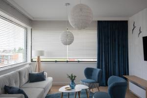Posezení v ubytování Apartament Zefir Mechelinki