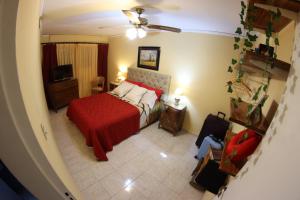 Ένα ή περισσότερα κρεβάτια σε δωμάτιο στο Casa Alberdi