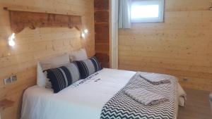Postel nebo postele na pokoji v ubytování TISHA