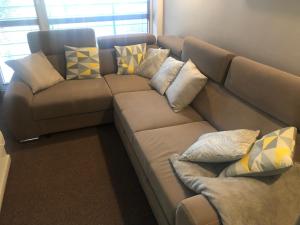 Posedenie v ubytovaní Komfortowe Apartamenty