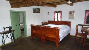 Postelja oz. postelje v sobi nastanitve Homestay Kapl