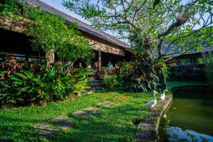 Kebun di luar Ananda Ubud Resort