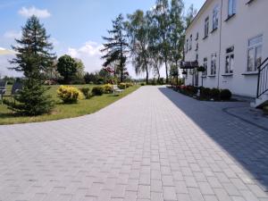 Vonkajšia záhrada v ubytovaní Centrum Wypoczynkowe COMPLEX