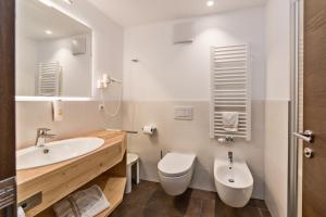 Koupelna v ubytování Hotel Moritz