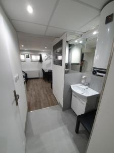 Kuchyňa alebo kuchynka v ubytovaní Small Apartments Denisa Business