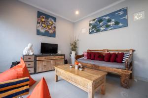Μια τηλεόραση ή/και κέντρο ψυχαγωγίας στο The Catur Villa Seminyak