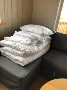 Mosas cottages客房内的一张或多张床位