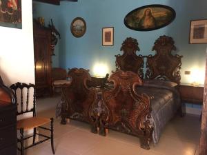 Agriturismo Papyrus客房内的一张或多张床位