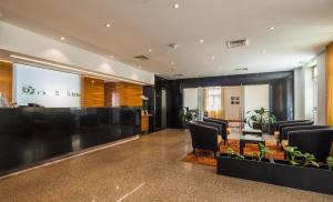 Лобби или стойка регистрации в Hotel Boa - Vista