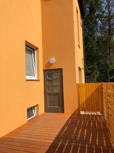 Balkón nebo terasa v ubytování Apartmány LETO