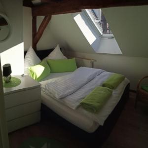 Llit o llits en una habitació de Haus Harzland