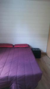 Postel nebo postele na pokoji v ubytování chalet