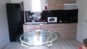 Kuchyň nebo kuchyňský kout v ubytování chalet