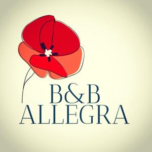 una flor roja con las palabras mejor algereria en Allegra B&B, en Terracina