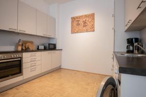 A kitchen or kitchenette at City-Apartment Neubaugasse