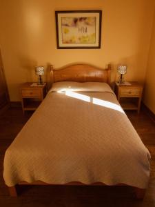 Katil atau katil-katil dalam bilik di Casa De Aida