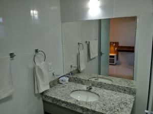 Koupelna v ubytování PIAZZA DIROMA FLATS PARA TEMPORADA