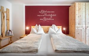 Ліжко або ліжка в номері Apartment Wegscheider