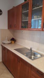 Kuchyň nebo kuchyňský kout v ubytování Apartman Štulić