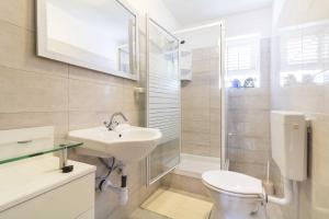 Kúpeľňa v ubytovaní Villa Smokvina