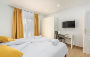 Posteľ alebo postele v izbe v ubytovaní Apartment Kata with Private Pool