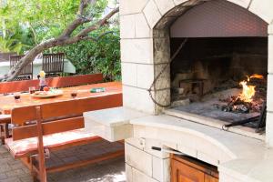 Grillfaciliteterne i lejligheden som gæsterne kan bruge