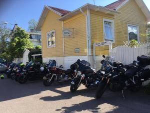 Budova, kde se aparthotel nachází