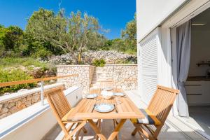 En balkon eller terrasse på Villa Talia