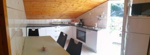 Kuchyň nebo kuchyňský kout v ubytování Accommodation Mamut