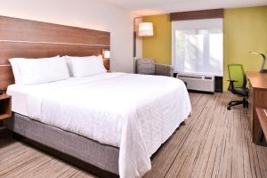 Llit o llits en una habitació de Holiday Inn Express Hotel & Suites Tampa-Anderson Road-Veterans Exp, an IHG Hotel