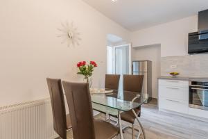 Kuchyň nebo kuchyňský kout v ubytování Apartments Vila DK