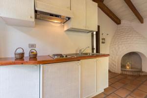 Kjøkken eller kjøkkenkrok på Deppy Cottage
