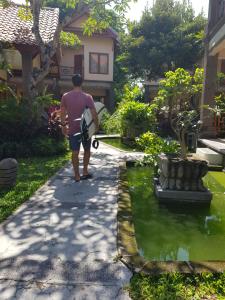 Zahrada ubytování Puri Mesari Hotel