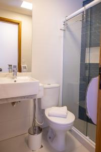 Um banheiro em Leblon Design Hotel