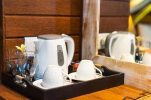 Kaffe- og tefaciliteter på Royal Cottage Nusa Lembongan