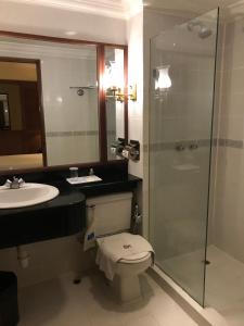 The Executive Hotel Lahad Datu的一间浴室