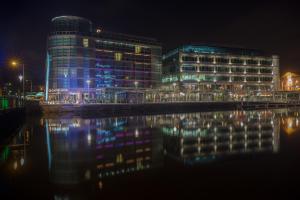 Linna Cork üldine vaade või majutusasutusest Clayton Hotel Cork City pildistatud vaade