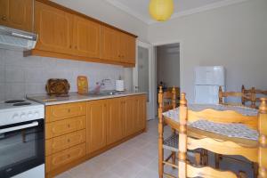 Kuchyň nebo kuchyňský kout v ubytování Village Avdira Family House + 19 fotografií