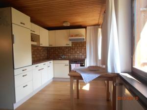 Kuchyň nebo kuchyňský kout v ubytování Haus Schneider