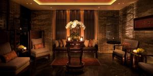 Posezení v ubytování The Peninsula Beijing