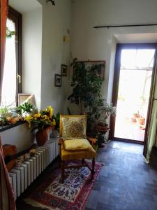 Posezení v ubytování Le Mimose B&B