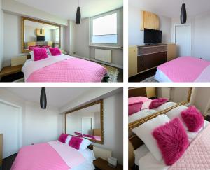 Posteľ alebo postele v izbe v ubytovaní ORION Downtown Apartment by PinPoint