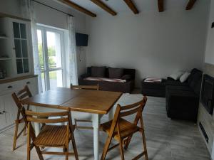 Posezení v ubytování Apartament przy Kamiennej Chacie