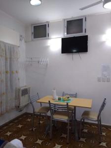 Μια τηλεόραση ή/και κέντρο ψυχαγωγίας στο Hospedaje el placer