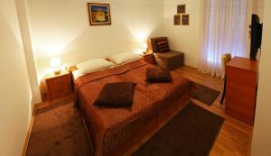 Postel nebo postele na pokoji v ubytování Guesthouse Liska