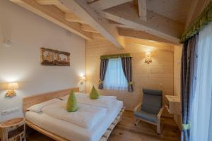 En eller flere senger på et rom på Eco-Green Fiores Agriturismo