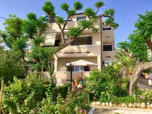 Zahrada ubytování Apartments Fabijanić