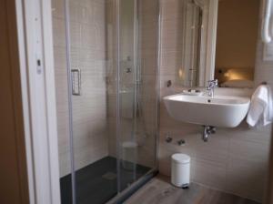 Koupelna v ubytování Magic Hotel