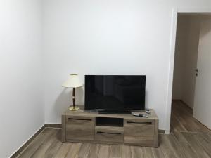 TV a/nebo společenská místnost v ubytování Apartmani Matea
