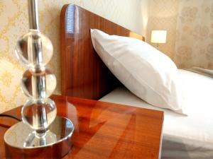 Ein Bett oder Betten in einem Zimmer der Unterkunft Holiday House Palma